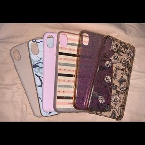 Assorted 10 Max iPhone cases